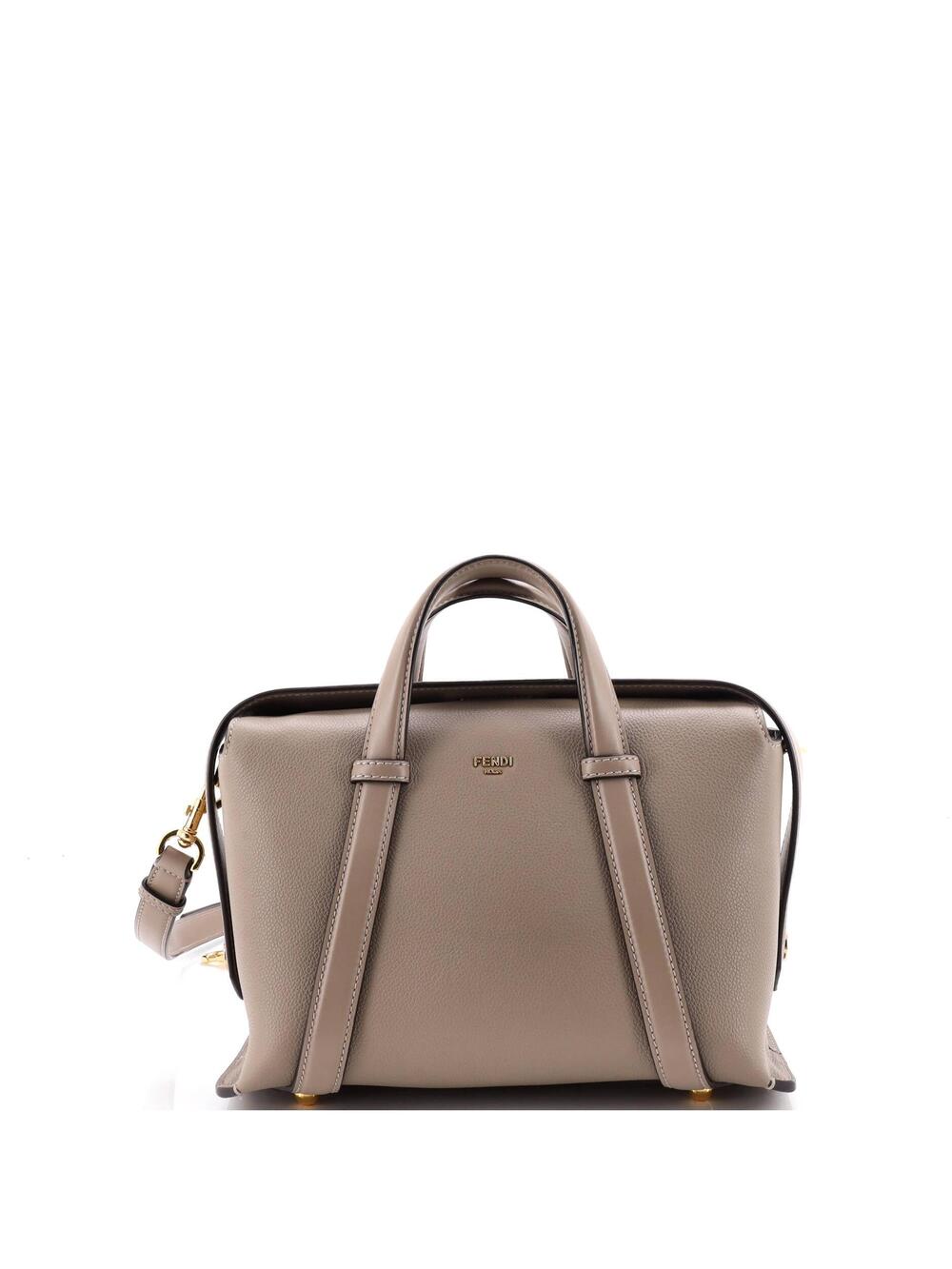 Fendi Boston Bag Leather Medium #303799F17B